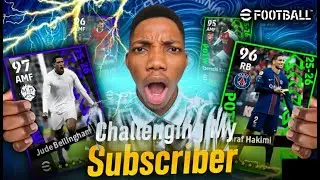 I Played Efootball Agaist My Youtube Subscriber Intense Match