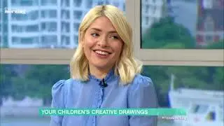 Children's 'Innocent' Drawings Crack Phillip and Holly Up