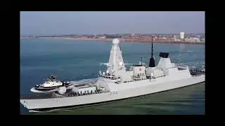UK CARRIER STRIKE GROUP SETS SAIL (02/05/21)