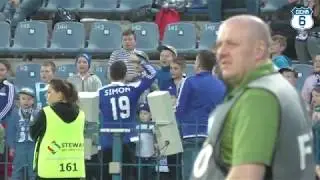 Cicha6.com - Ruch Chorz&oacute;w young fanatics lead the whole stadium into chant