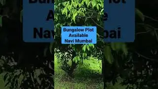 Bungalow Plot Available In Navi Mumbai #Plot for sale #bunglows #Vaidehi Enterprises