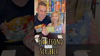 We&rsquo;re playing Six Second Scribble ​⁠@gamelygames  #boardgames #drawing #familyfun #gamenight