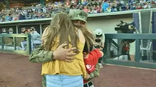 Reno Aces help U.S. Army soldier with surprise homecoming