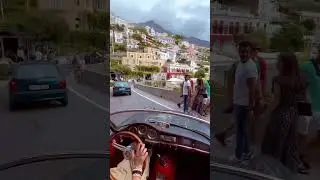 Italy, Cruise the narrow streets of Amalfi in a vintage 1963 Alfa Romeo convertible
