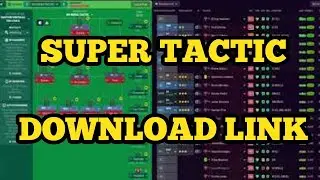 FM22 | SUPER TACTIC DOWNLOAD LINK | TRULY GAME BREAKING