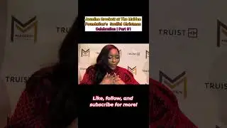 Jasmine Crockett at The Maiden Foundation&rsquo;s  Soulful Christmas Celebration | Part 1 #congresswoman