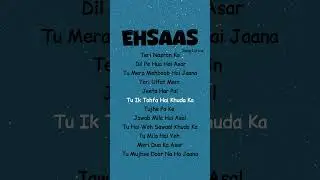 🎤TRY WITH YOUR OWN VOICE || EHSAAS (FAHEEM ABDULLAH) SONG LYRICS🥀❤️#song#lyrics#songlyrics#ownvoice