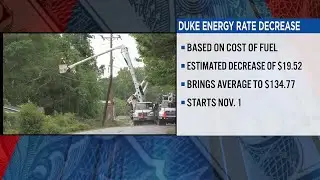 Duke Energy Carolinas bills to drop after fuel cost adjustment
