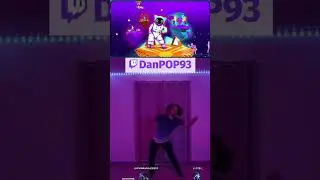 ¡Moviendome como una gatito espacial en Just Dance 2024! #shorts