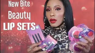 Bite Beauty Agave + Lip Tint в баночке, мини-карандаш Midnight Mood Power Move Crayon Trio и мини-карандаш