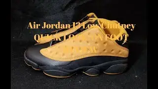 JORDAN 13 LOW CHUTNEY QUICK LOOK/ON FOOT