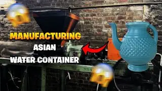 Amazing Process of How Asian Plastic Water Container is Made