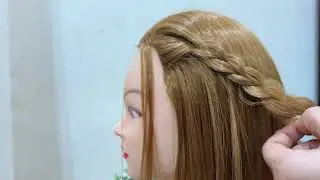 Most easy & Graceful hairstyle - quick hairstyle | simply hairstyle | hairstyle 