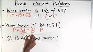 Percentage basic (Casharkii 1aad)