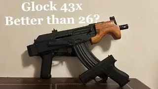 Glock 43x. Is it the best carry glock? #glock #glock43xmos #glock43 #glock19