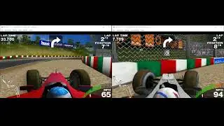 F1 Grand Prix Platinum | PSP | Ad-Hoc Multiplayer Gameplay
