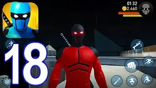 Blue Ninja, Superhero Game - Gameplay Walkthrough Part 18 - Red Guru (iOS,Android)