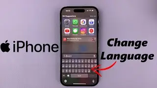 Как изменить (переключить) язык на клавиатуре iPhone