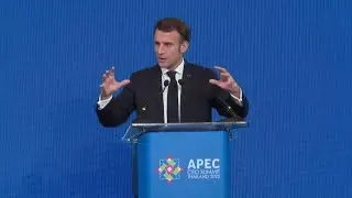 Ukraine war 'also your problem', Macron tells Asia