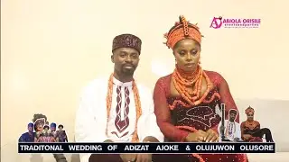 WEDDING OF THE MOMENT! AS ADIZAT AJOKE OLUJUWON OLUSORE TAKES THEIR LOVE STORY TO THE NEXT LEVEL.
