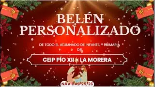 Bel&eacute;n personalizado Colegio 