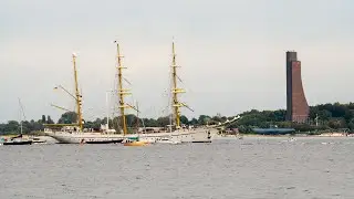 Die Rückkehr der Gorch Fock - Einlauf in den Heimathafen Kiel, 04.10.2021