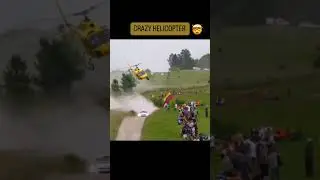 CRAZY RACE 🤯 #rallycar  #rally #helicopter #speed  🎥 Arek Brodzicki