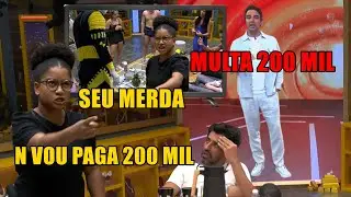 TADEU MOSTRA VIDEO DE MILENA QUEBRANDO MICROFONE MULTA 200 MIL