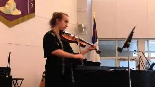 Ellie Miller: Lawrence University Audition 2015