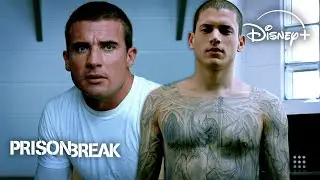 Michael Reveals His Tattoos | Prison Break | Disney+ UK