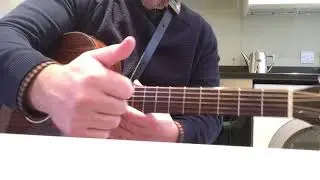 How to play MY RIFLE MY PONY AND ME by Dean Martin Rio Bravo Guitar Tutorial