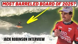 Jack Robinson Talks about his most tubed surfboard