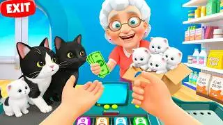Adopting CUTE KITTENS In My New Pet Store!