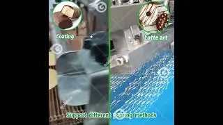 🍫 Premium Chocolate Enrobing Machine for Sale | Efficient, High-Quality Chocolate Enrober 🏭 #shorts