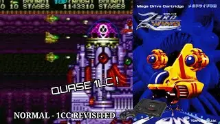 Zero Wing (MD) - (ゼロウィング) - 1CC Longplay (Normal) Round 2/Stage 1