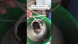 Catalytic Converter Cleaning Machine for SALE || 6 Months warrenty || Fully Automatic Silencer Wash