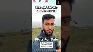 RERA + GDA Approved Plots in Wave City Ghaziabad | Just ₹70K per Sq Yard | NH-24 Prime Location