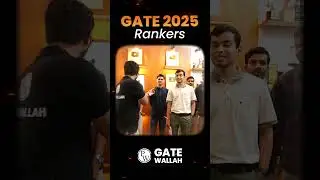 Meet GATE 2025 Rankers | ALL Branches | GATE 2025 Result #PW #GATEResult2025
