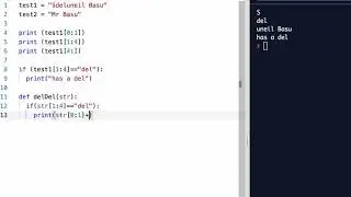 Python codingbat challenge delDel