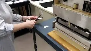Applied Paper Technology, Inc. - Heat Seal Testing &ndash; Sentinel Heat Sealer, Model 12 ASL