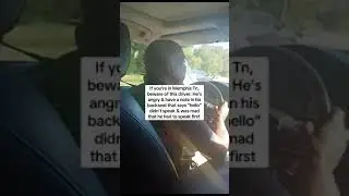 Uber Driver Goes Off A Woman After She Got In His Car And Didn't Speak