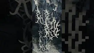 Текстурирование свисающего мха #minecraft #resourcepack