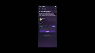 10 Simple Ways to Earn | Tapswap New Video Code | Tapswap Today Video Code | 1 February