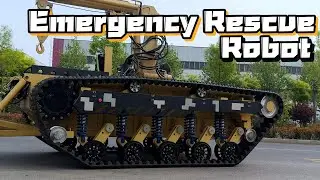 Rescue construction vehicles with crane truck / Emergency Rescue Robot&mdash;&mdash;Komodo-15.
