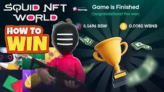 HOW TO WIN IN BISWAP SQUID NFT WORLD BY BISWAP - NEW GAMEFI PLAY TO EARN BSW how to save on gas fees