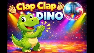 🎵 Clap Clap Dino 🦖👏 | Fun Kids Dance Song | BobiSongs