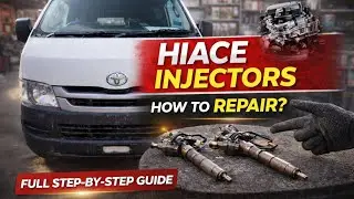 Toyota Hiace 1KD Injector Repair | Knocking Issue |🔧Leak fixed & calibrated ✅