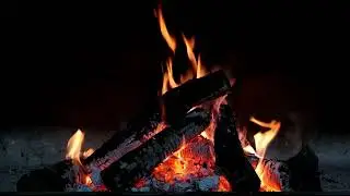 Campfire Sounds 🔥 1 Hour for Sleep, Relaxation, Study & Meditation | No Music |Full HD