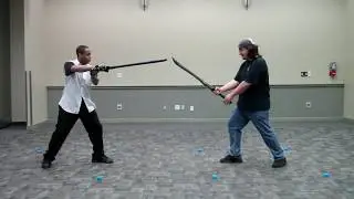 Intense Sword Fight Standoff (Enclosure Match)