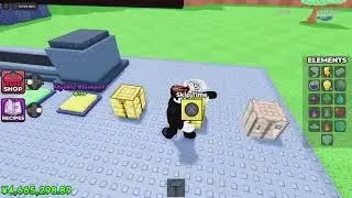 Me playing craft anime on Roblox.